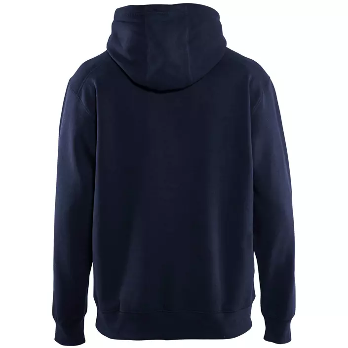 Blåkläder hoodie, Marinblå, large image number 1