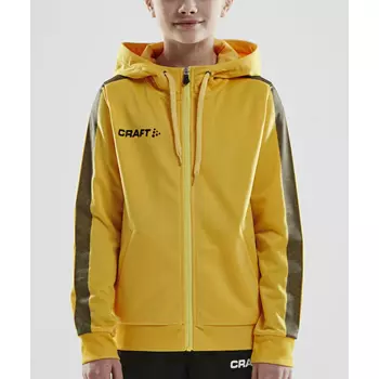 Craft Pro Control hoodie for kids, Sweden yellow/Black