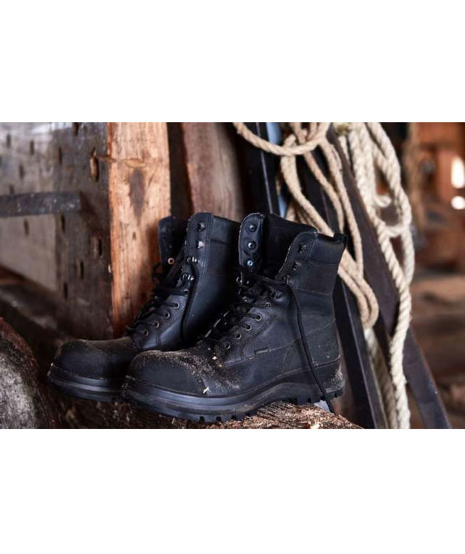 Carhartt Detroit Rugged Flex High sikkerhedsst&oslash;vler S3, Sort, large image number 2