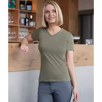 Karlowsky Casual-Flair women's T-Shirt, sage
