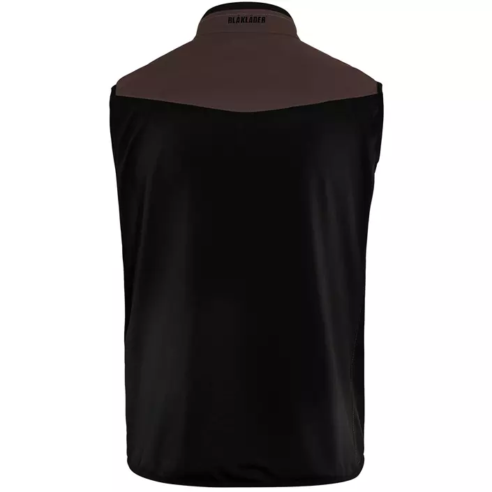 Blåkläder Unite softshell vest, Brown/Black, large image number 1