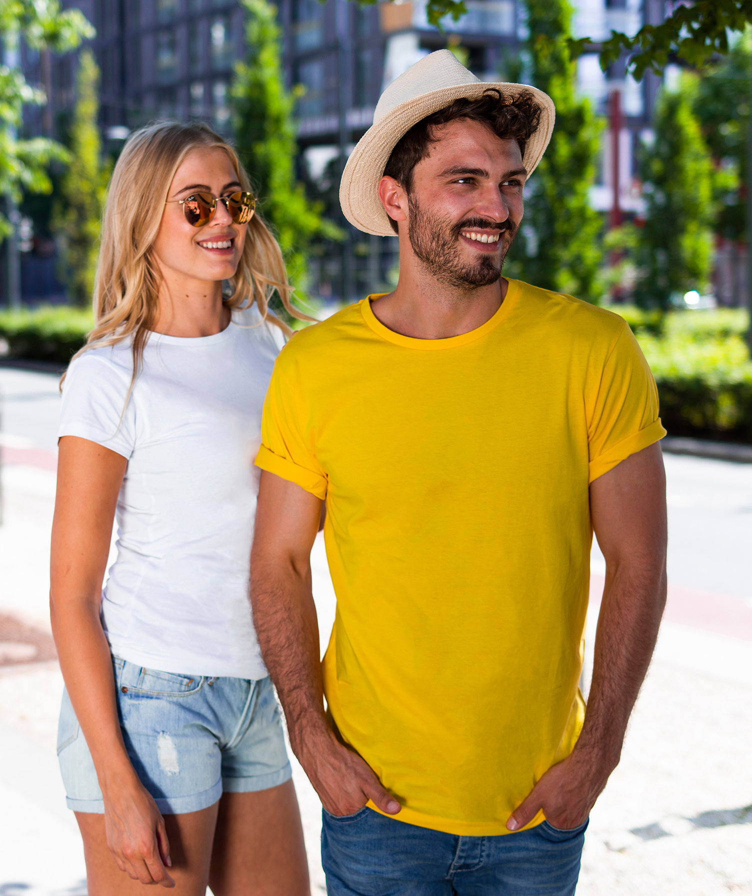 YOU Kypros T-shirt, Yellow, large image number 1