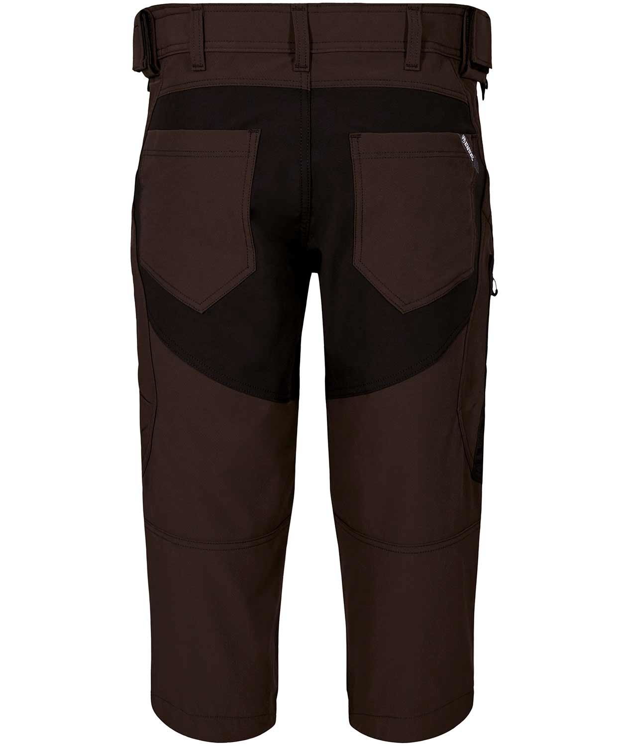 Engel X-treme 3/4-Arbeitshose full stretch, Mokka Braun