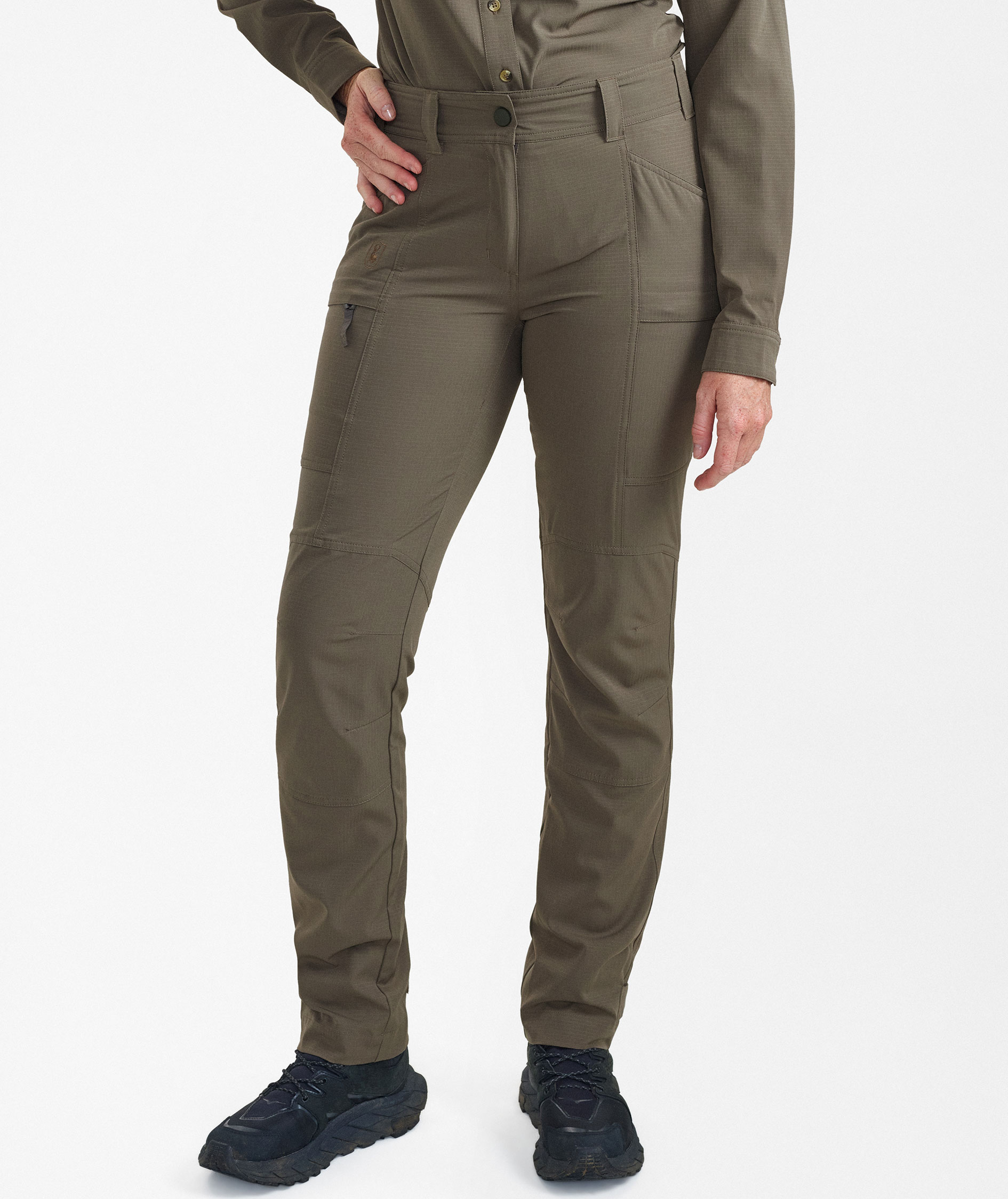 Deerhunter Canopy Damenhose, Stone Grey, large image number 3