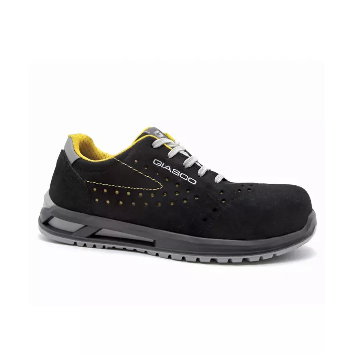 Giasco Lipari safety shoes S1P, Black/Yellow, large image number 0