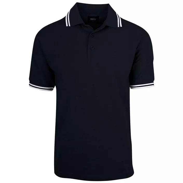 YOU Napoli  polo T-skjorte, Marine, large image number 0
