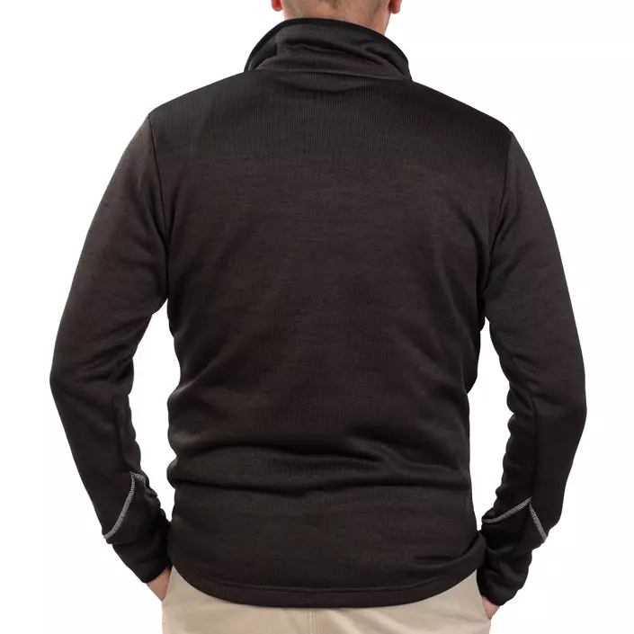 Blåkläder Sweatshirt half zip, Anthrazitgrau/Weiß, large image number 2