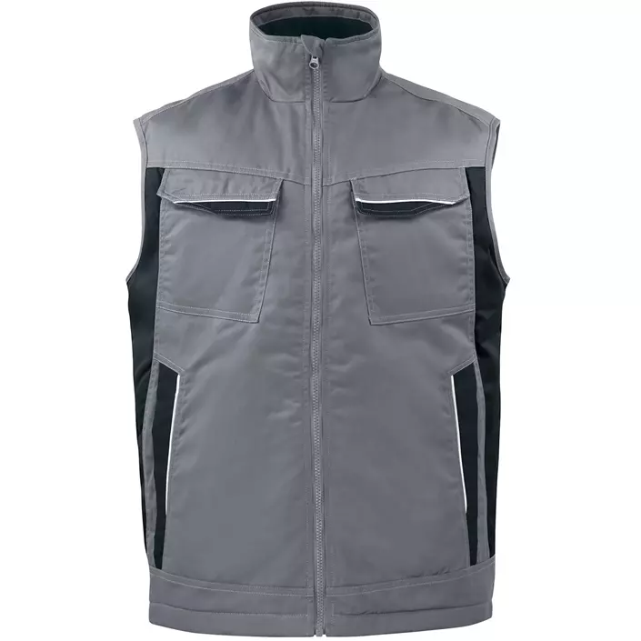ProJob lined vest, Grey, large image number 0