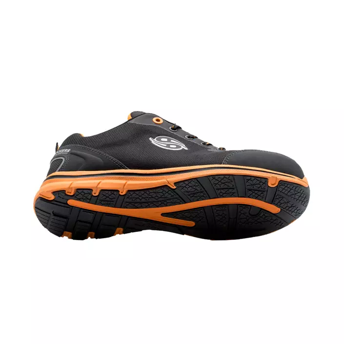 Dockers by Gerli Galantis skyddsskor S1P, Black/Orange, large image number 2