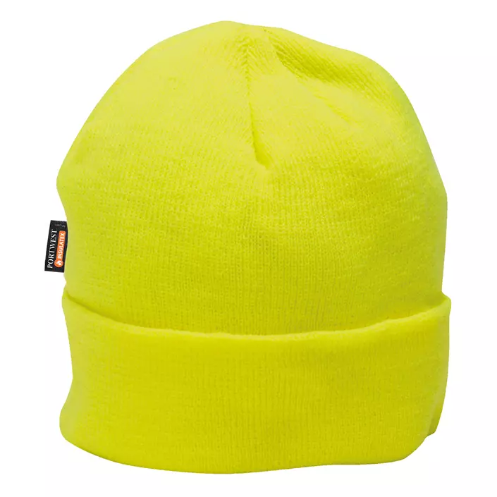 Portwest knitted beanie, Yellow, Yellow, large image number 0