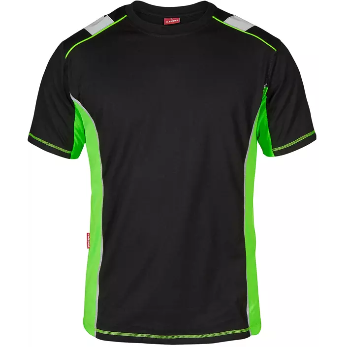 Engel Cargo T-shirt, Black/Green, large image number 0