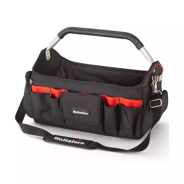 Hultafors öppen verktygsväska 48,5L, Svart, Svart, large image number 0