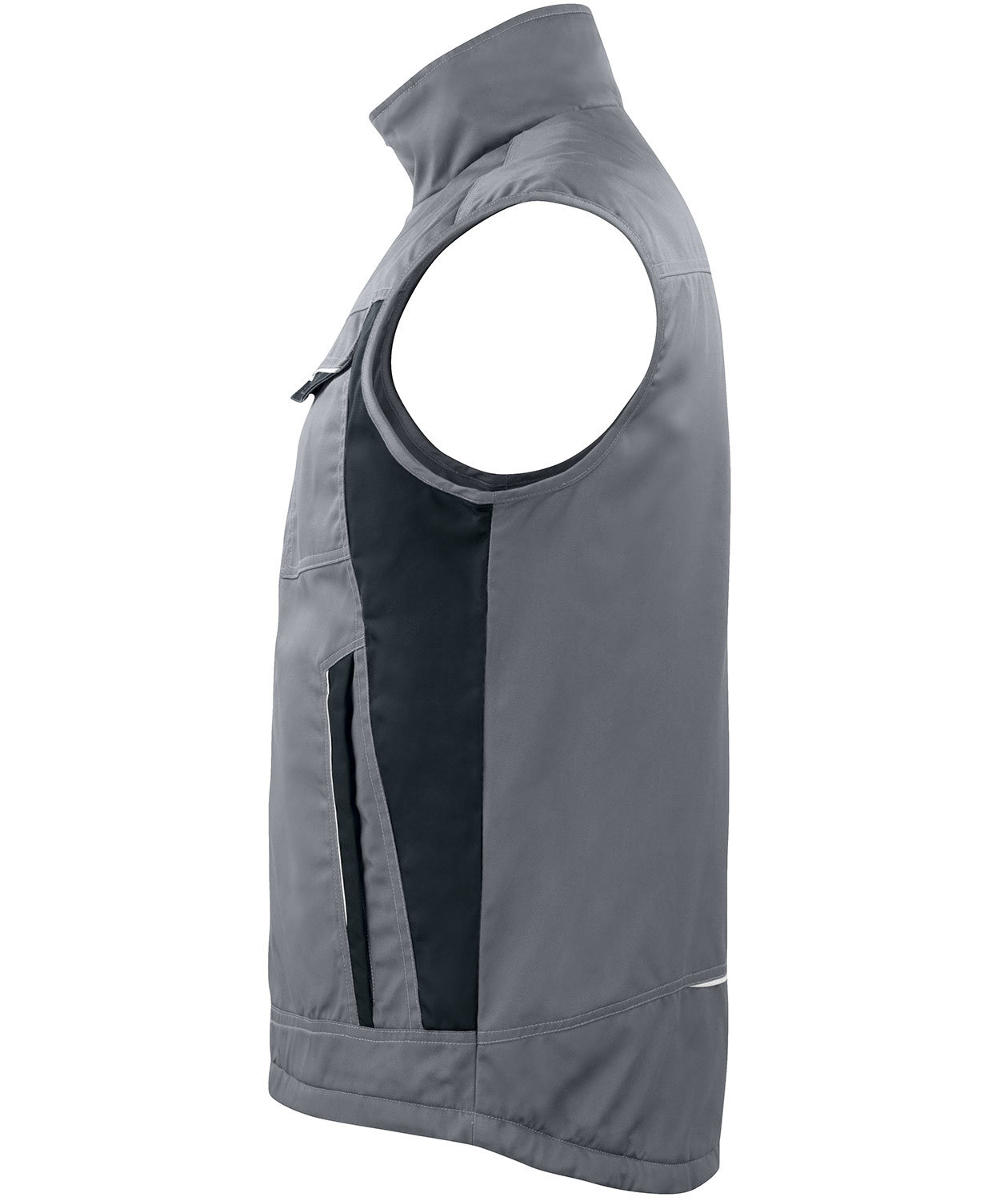 ProJob foret vest, Gr&aring;, large image number 2