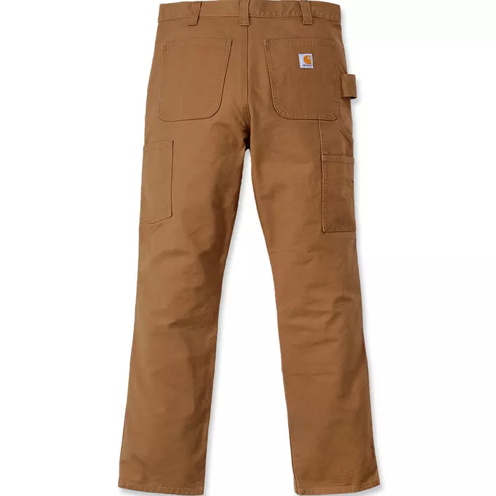 Carhartt Stretch Duck Double Front arbeidsbukse, Brun, large image number 1