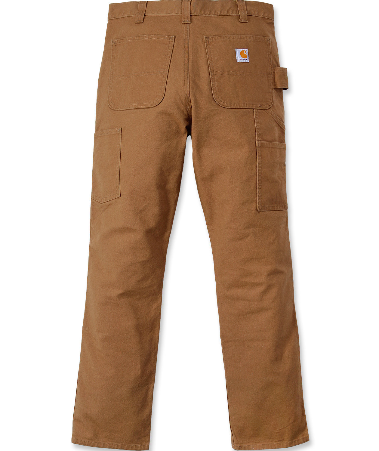 Carhartt Stretch Duck Double Front arbetsbyxa, Brun