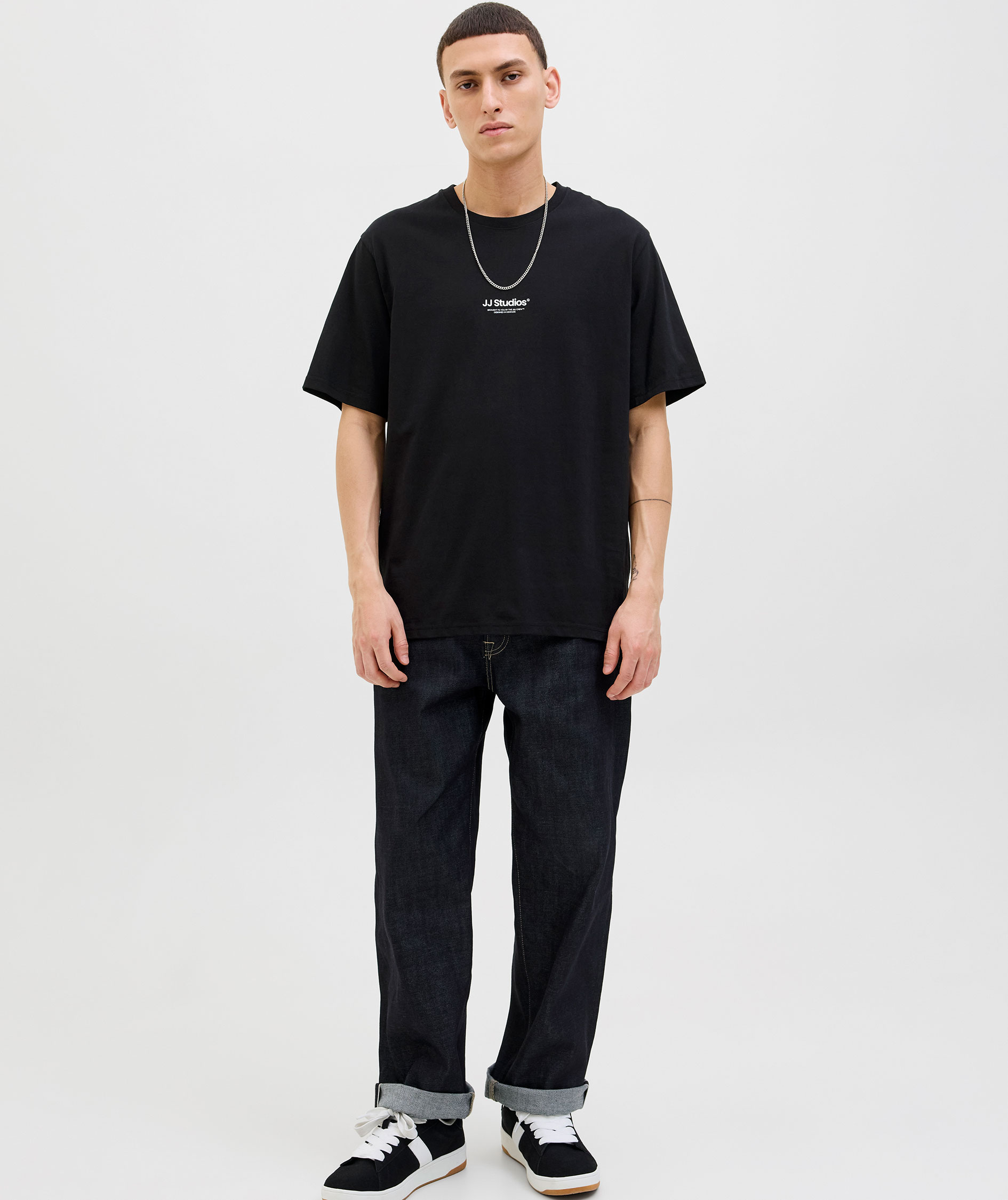 Jack & Jones JJESOHO T-shirt, Black, large image number 6