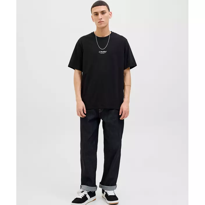 Jack & Jones JJESOHO T-shirt, Black, large image number 6