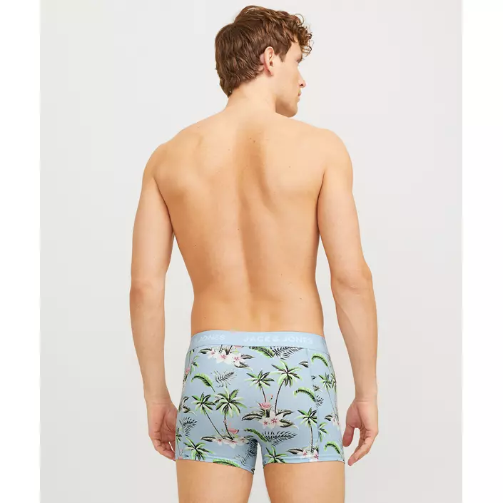 Jack & Jones JACFLOWER BIRD 3-pack kalsonger, Chambray Blue, large image number 9