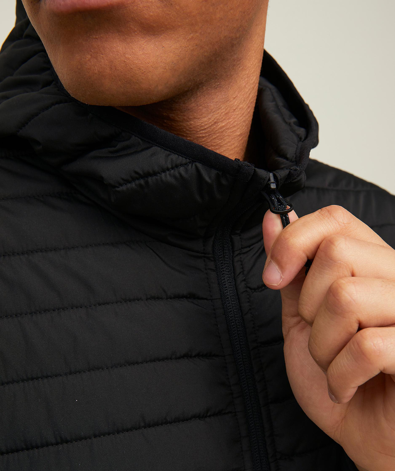 Jack & Jones JJEMULTI Quiltet jakke, Black, Black, large image number 4