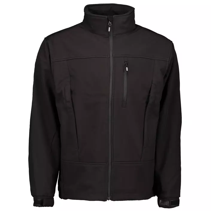 Ocean softshell jacket, Black, large image number 0
