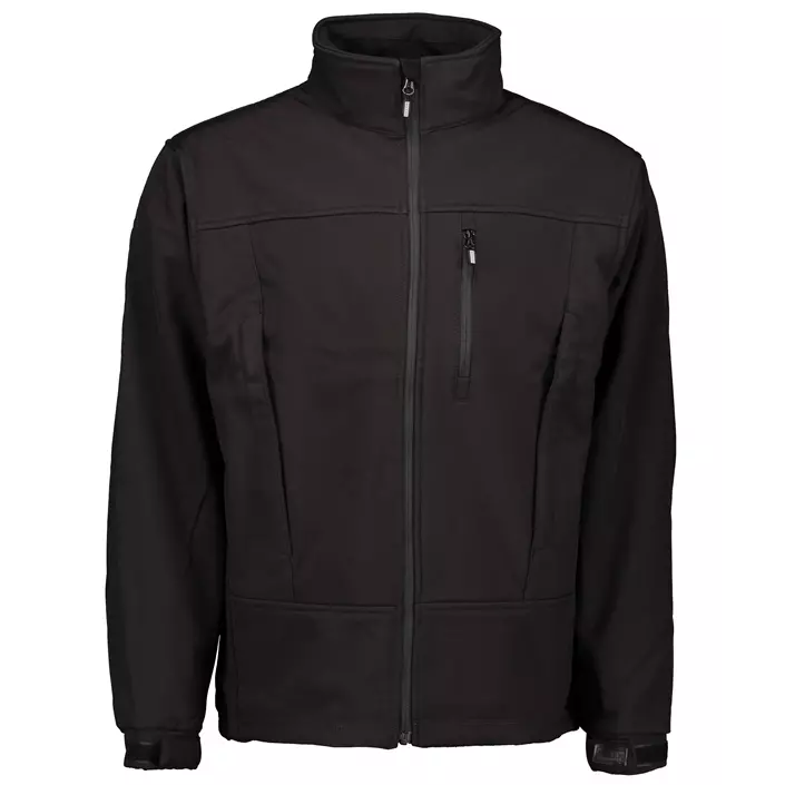 Ocean softshell jacket, Black, large image number 0