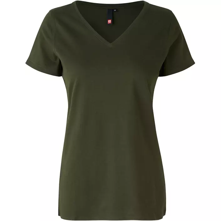 ID women's  T-shirt, Olive Green, large image number 0
