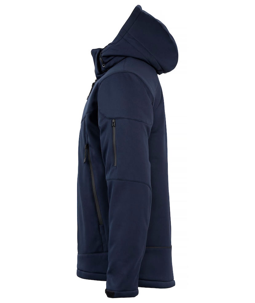 Clique Grayland softshell jacket, Dark navy, large image number 4