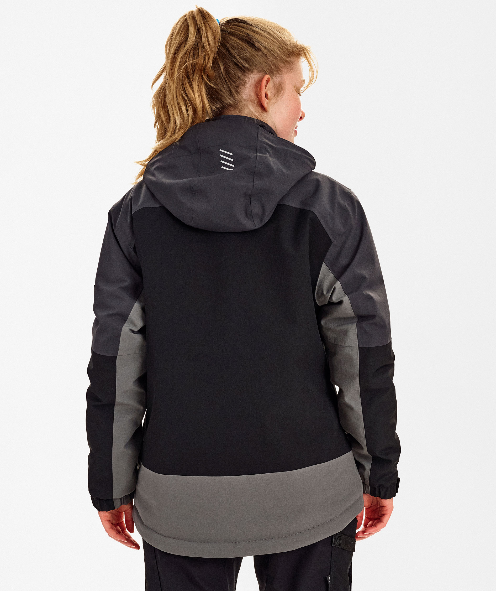 Engel Entire Damen Winterjacke, Black/Anthracite Grey, large image number 4