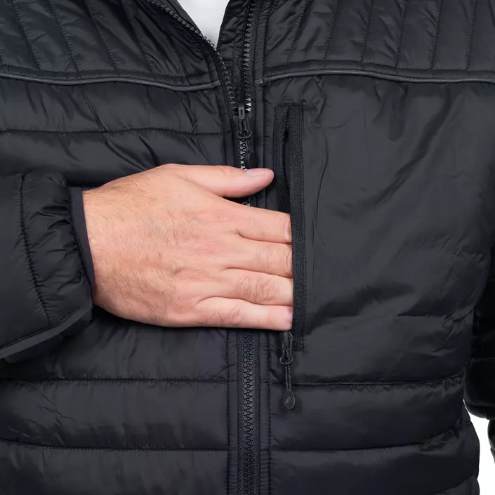 Pitch Stone Active-Pro Zip-in vadderad jacka, Black, large image number 7