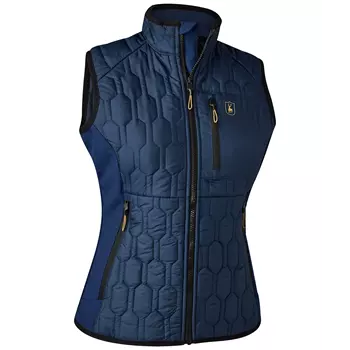 Deerhunter Lady Mossdale women's quilted vest, Dress blue