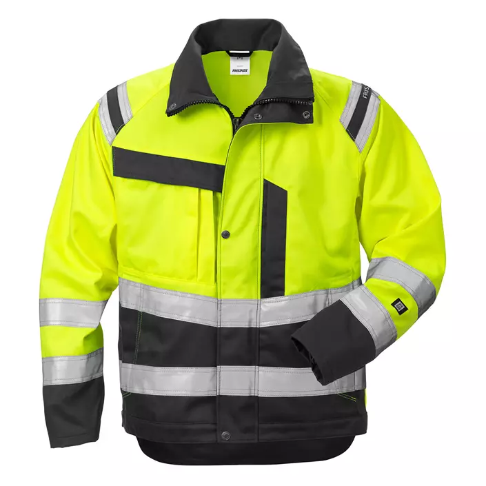 Fristads work jacket 4026, Hi-vis Yellow/Black, large image number 0