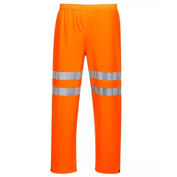 Portwest rain trousers, Hi-vis Orange