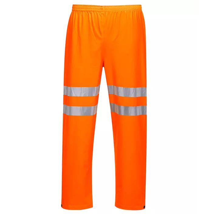 Portwest rain trousers, Hi-vis Orange, large image number 0