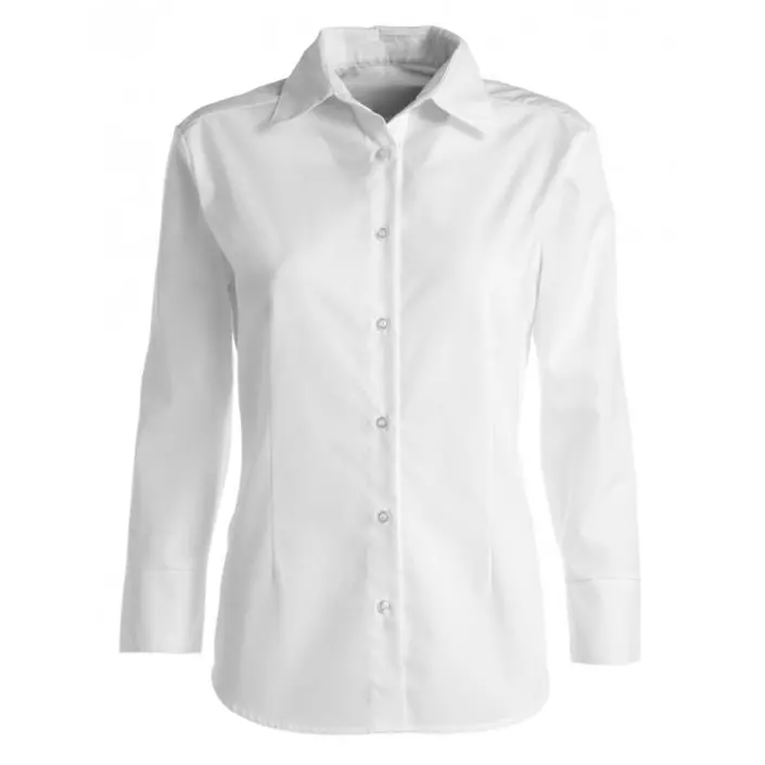 Kentaur modern fit women's shirt, 7/8-length sleeves, White, large image number 0