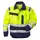Fristads work jacket 4026, Hi-vis Yellow/Marine, Hi-vis Yellow/Marine, swatch