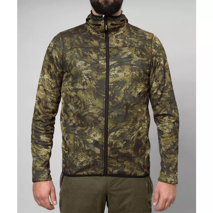 Seeland Power Camo fleece jacket, InVis Green, large image number 3