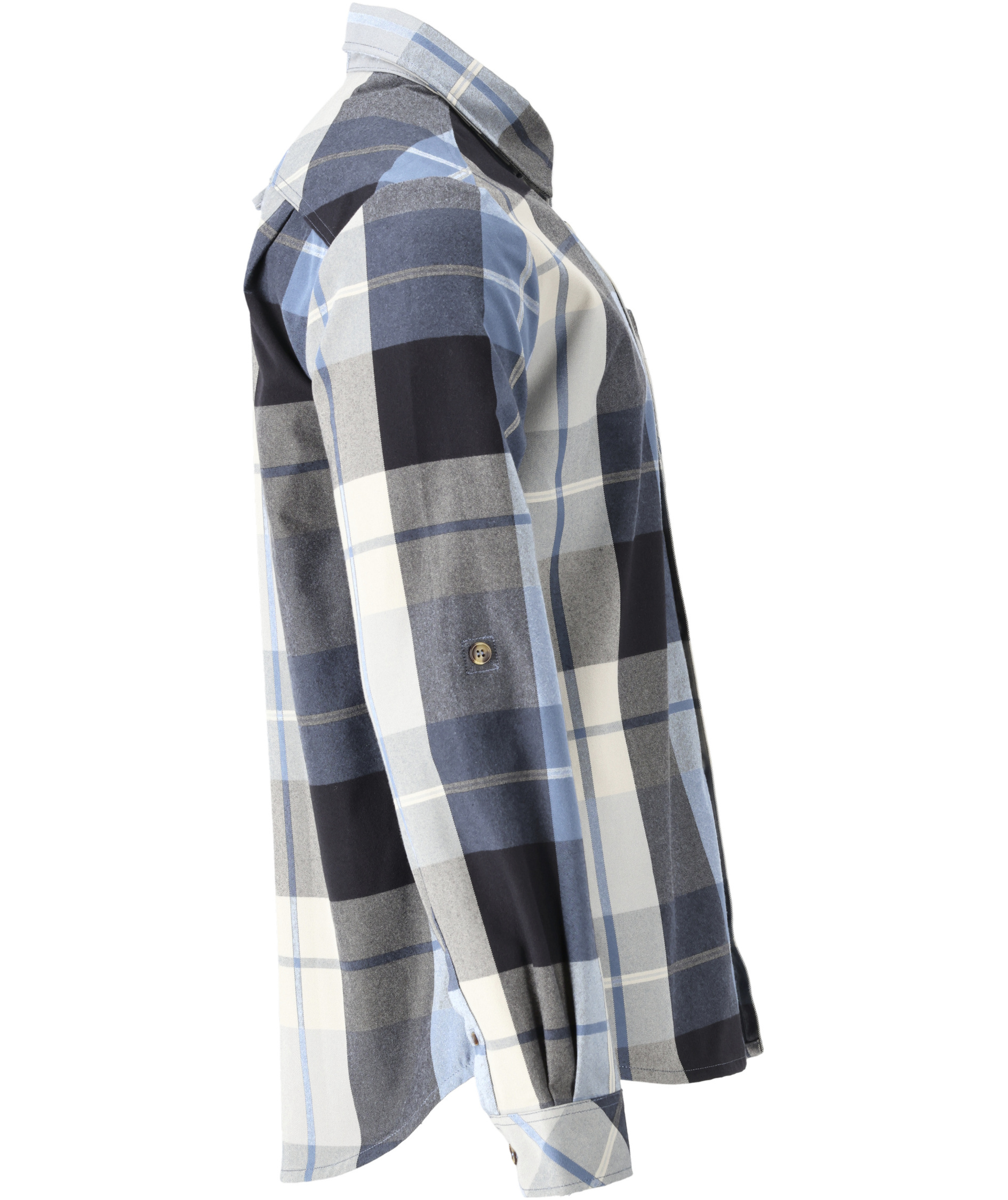 Mascot Customized flannel shirt, Dark Marine Blue, large image number 3