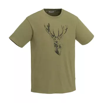 Pinewood Red Deer T-shirt, Hunting Olive