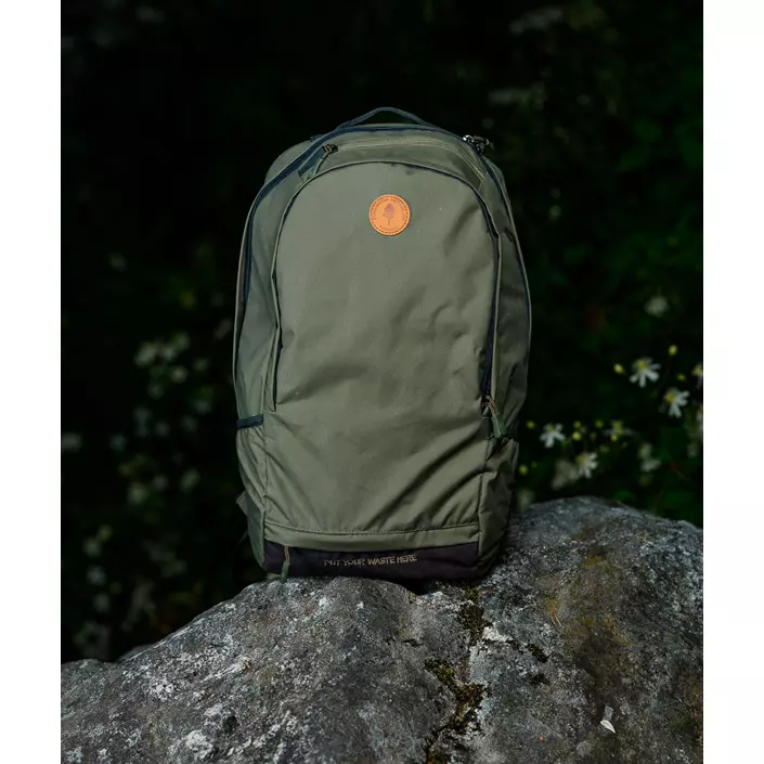 Pinewood Day Pack rygsæk 22L, Mid Green, Mid Green, large image number 1