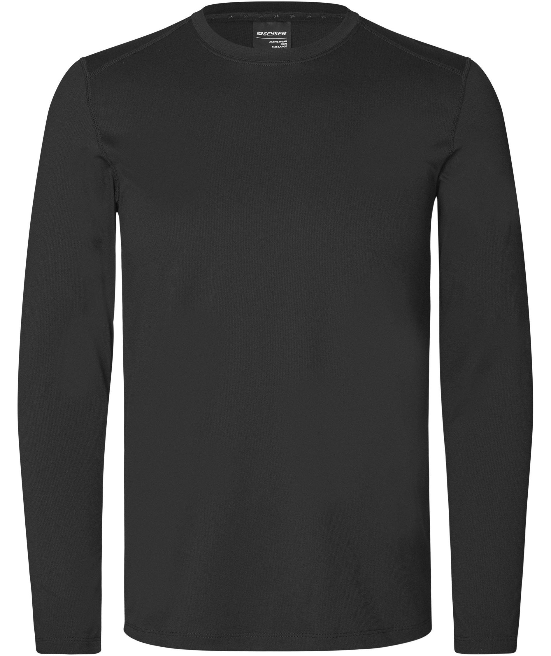 GEYSER&nbsp;Active long-sleeved T-shirt, Black