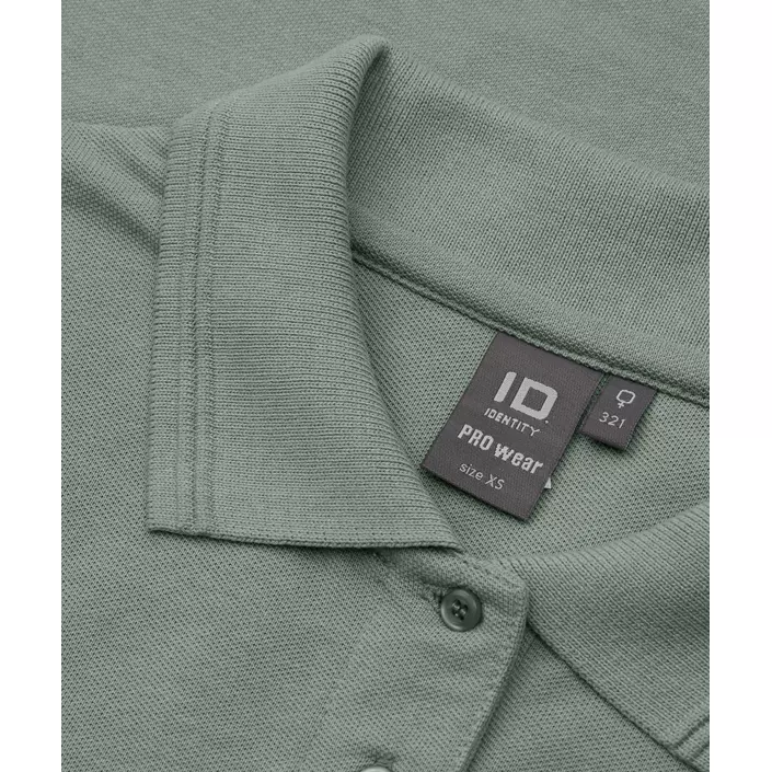 ID PRO Wear women's Polo shirt, Dusty green, large image number 3