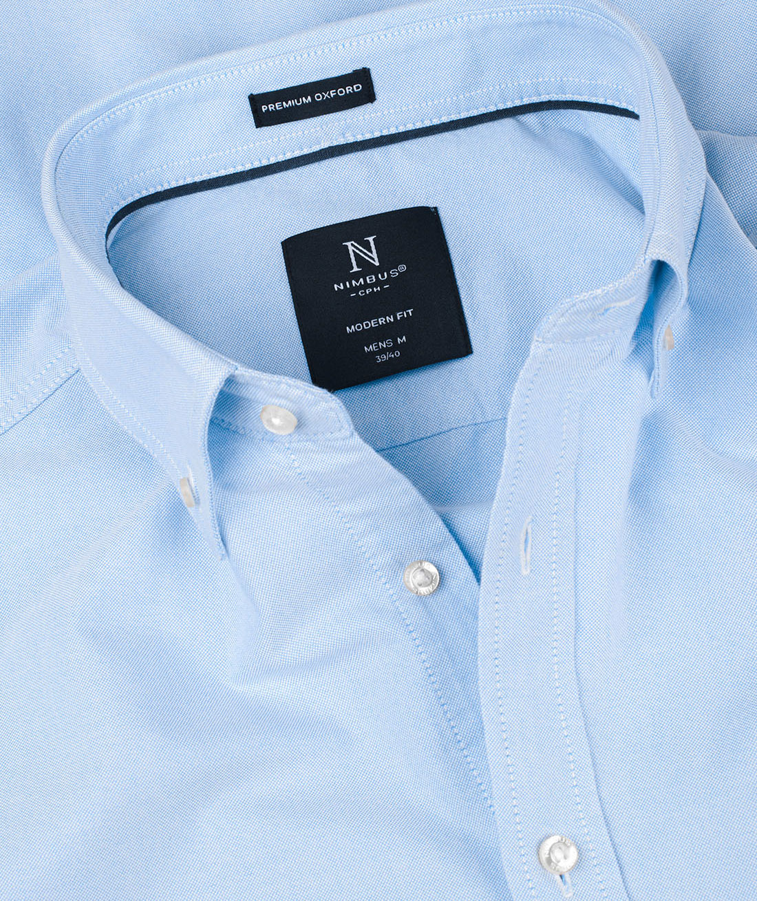 Nimbus Rochester Modern Fit Oxford shirt, Lightblue, large image number 3