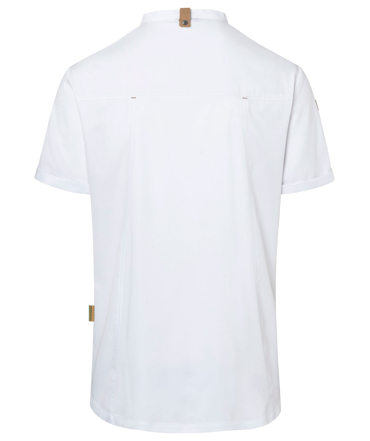 Karlowsky Green-generation short-sleeved chefs jacket, White, large image number 2