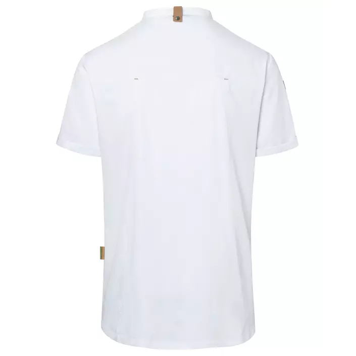 Karlowsky Green-generation short-sleeved chefs jacket, White, large image number 2