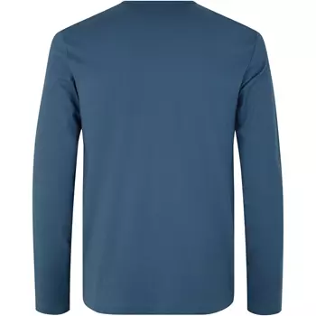 ID Interlock long-sleeved T-shirt, Indigo Blue