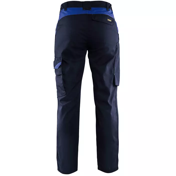 Blåkläder women's service trousers, Marine Blue/Cobalt Blue, large image number 2