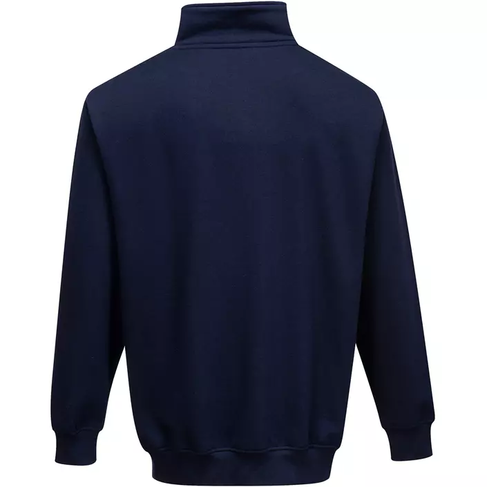 Portwest Sorrento half zip sweatshirt, Marine, large image number 1
