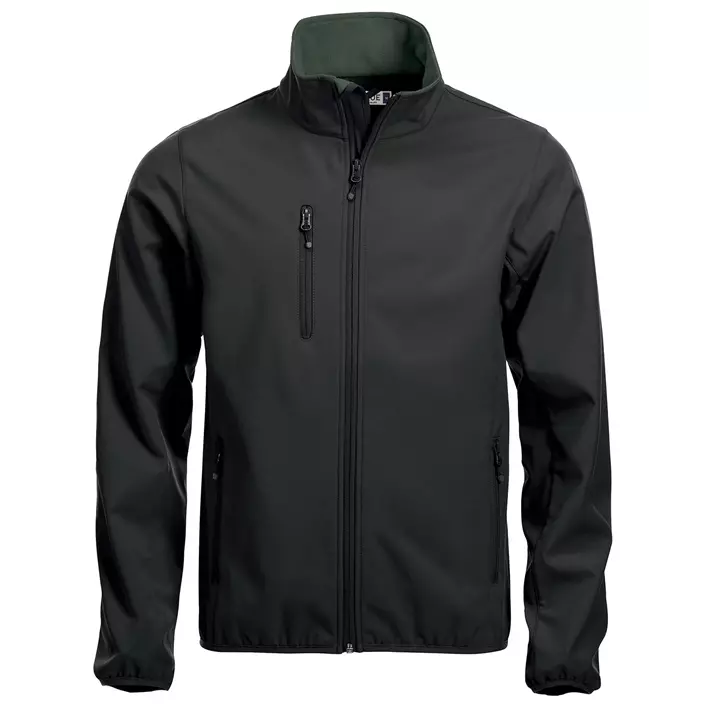 Clique Basic softshell jacket, Black, large image number 0