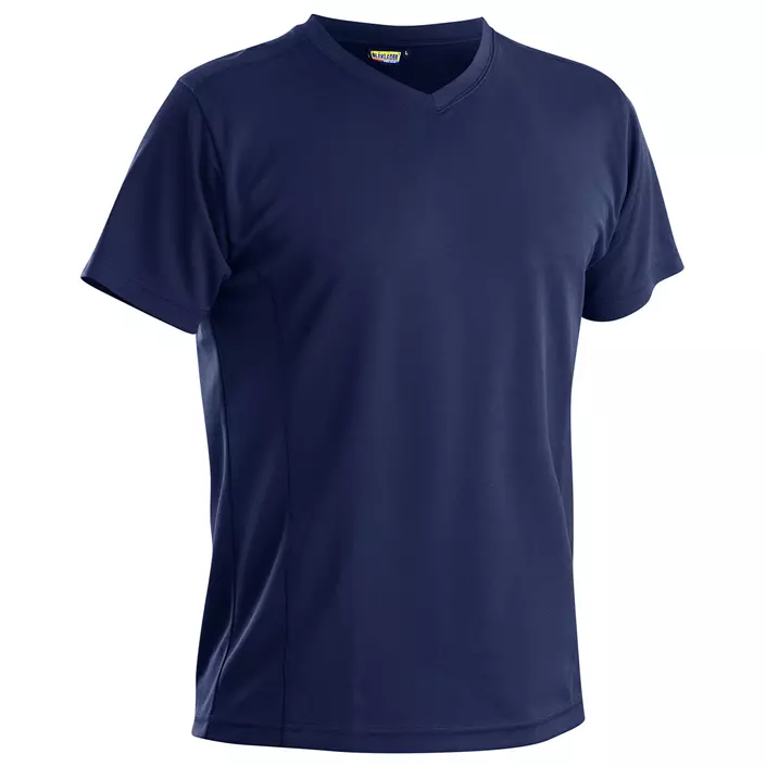Blåkläder T-shirt, Marine Blue, large image number 0