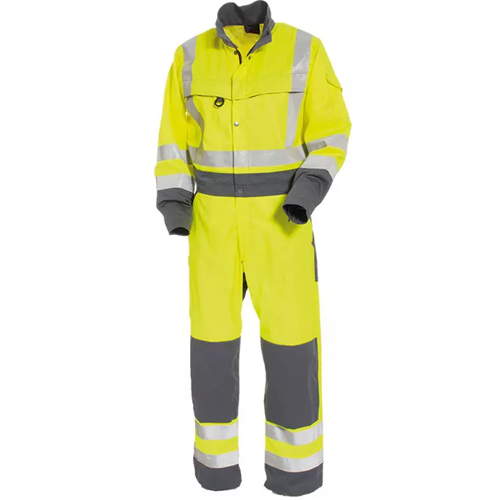 Tranemo CE-ME coverall, Hi-vis Yellow/Grey, large image number 0